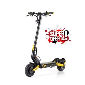 Trotineta electrica Teverun Blade Mini PRO, 2400W, baterie de 48V cu 20,8 Ah, NFC, cauciuc de 10 inch, galben cu negru