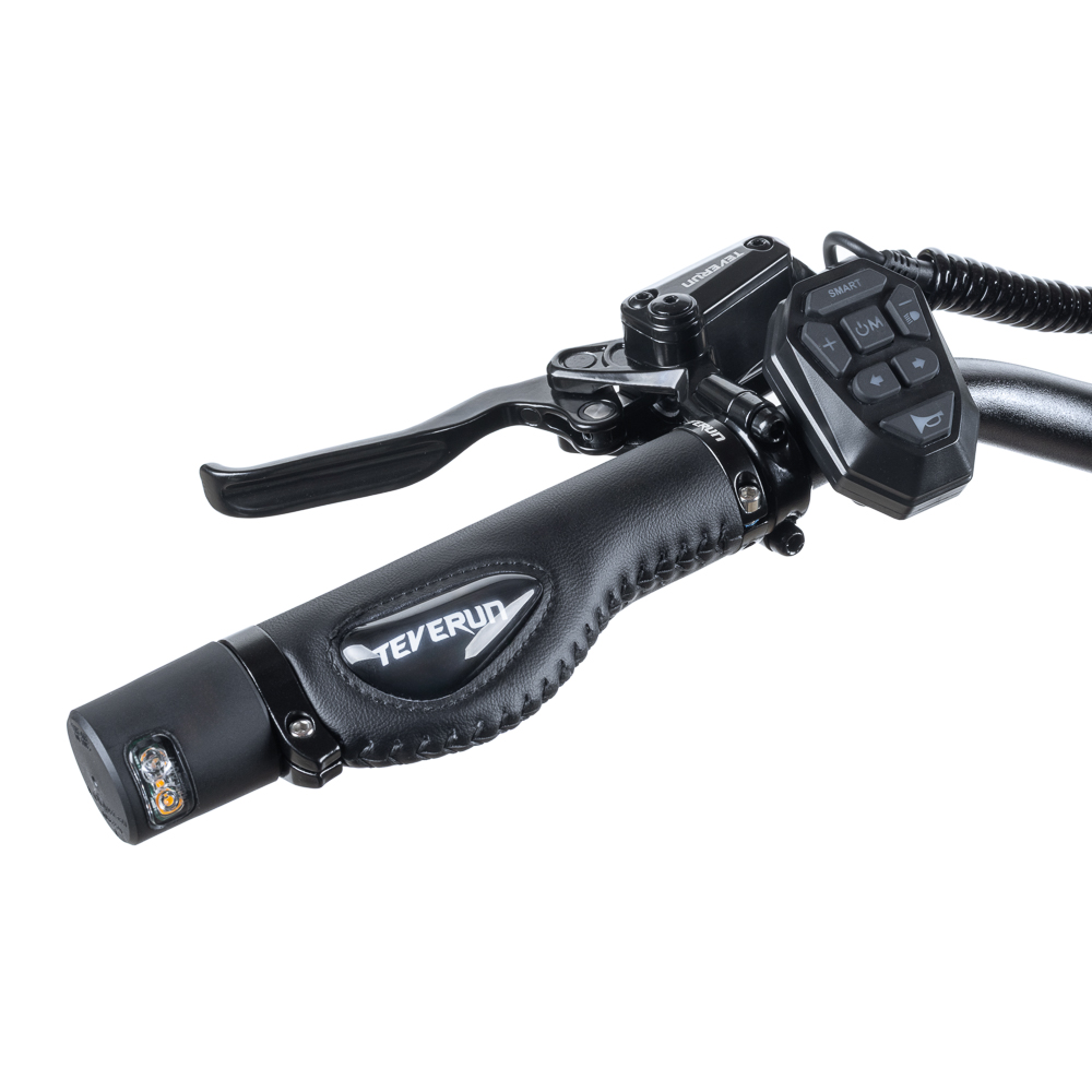 Trotineta electrica Teverun Fighter Mini PRO Carbon, 3360W, 60V si 31,8Ah Samsung, Smart App 2.0, TCS, GPS, TFT display, NFC, Alarma, Control de la distanta - imagine 9