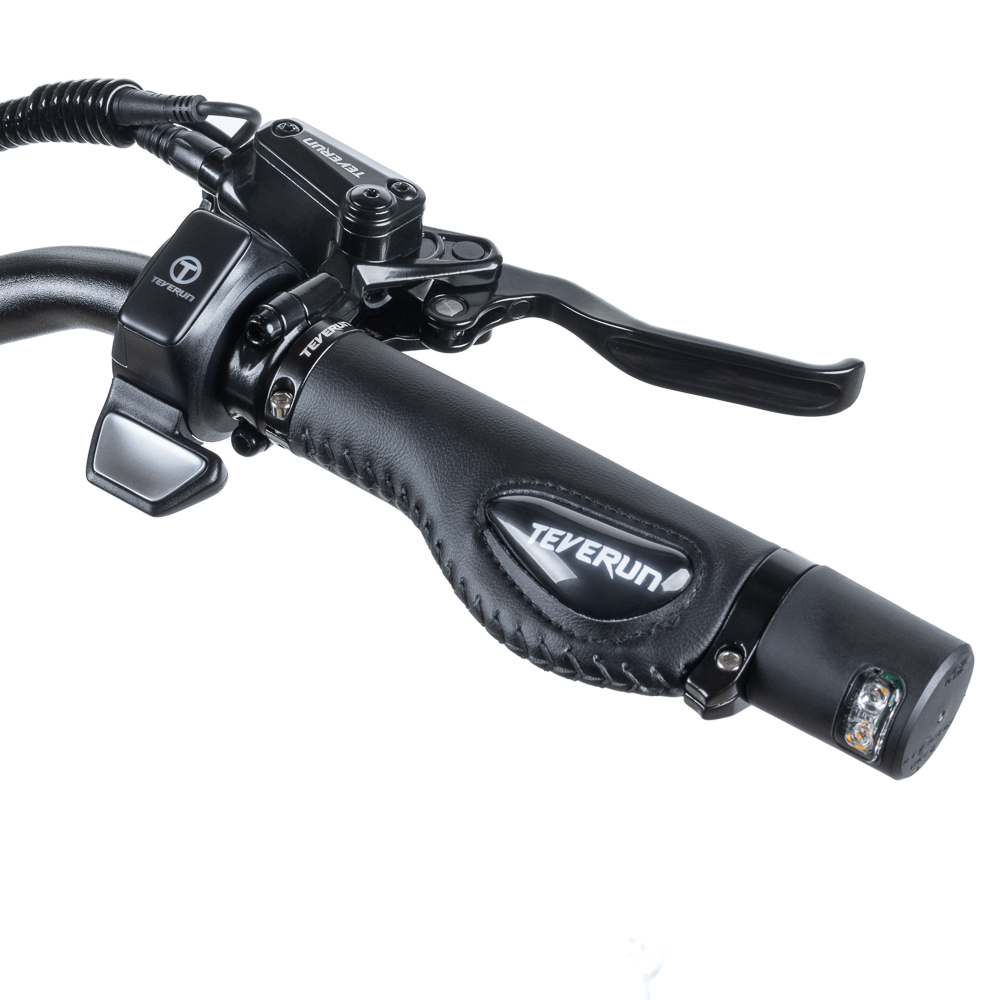 Trotineta electrica Teverun Fighter Mini PRO Carbon, 3360W, 60V si 31,8Ah Samsung, Smart App 2.0, TCS, GPS, TFT display, NFC, Alarma, Control de la distanta - imagine 10
