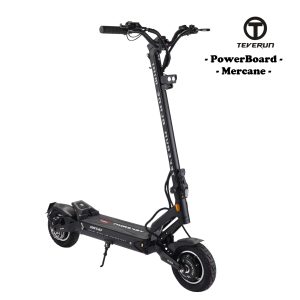 Trotineta electrica Teverun Blade Mini Ultra, 3360W, 60V cu 27Ah, editie speciala, frane hidraulice,10 inch, neagra