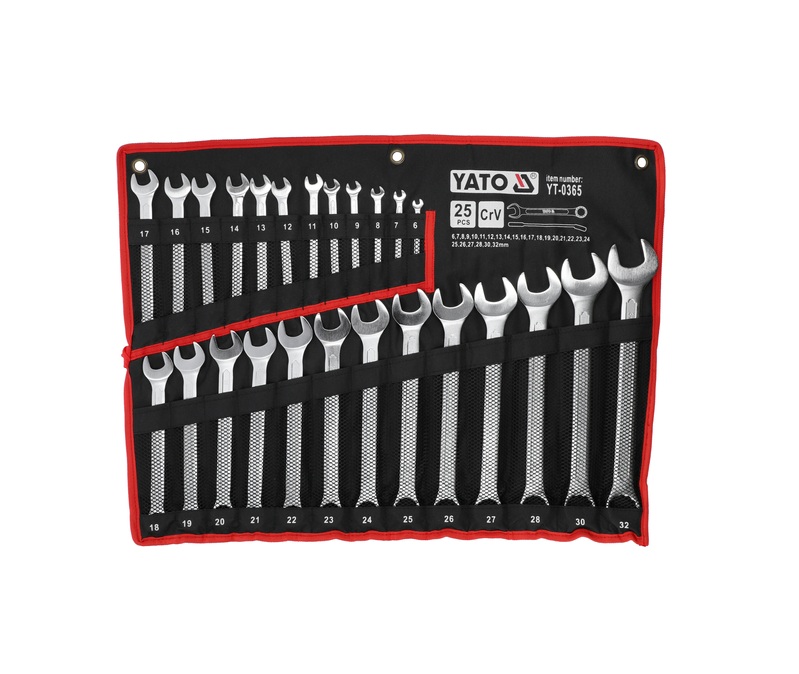 Set chei combinate de la 6-32MM, 25 BUC, YT-0365