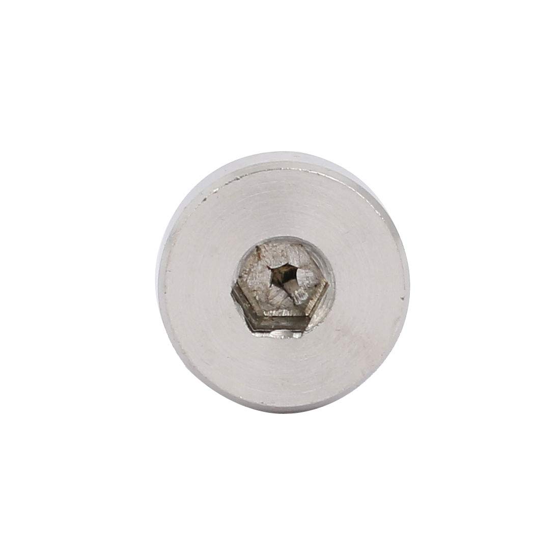 Set 2 suruburi speciale cu cap hexagonal, diametru 12 mm, lungime cap hexagonal 10 mm, filet M10, pentru cutitele AWY 550 - imagine 3