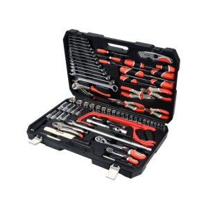 Trusa de Scule Profesionala YATO, Tubulare, Chei, Surubelnite, CR-V-Mo, Cod YT-38911, 79 buc