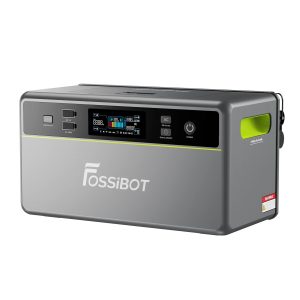 Centrala electrica portabila FOSSIBOT FBP1200, 1958Wh LiFePO4, 1200W Off-Grid, Out-Grid Output, AI EMME cu programare inteligenta, IP65