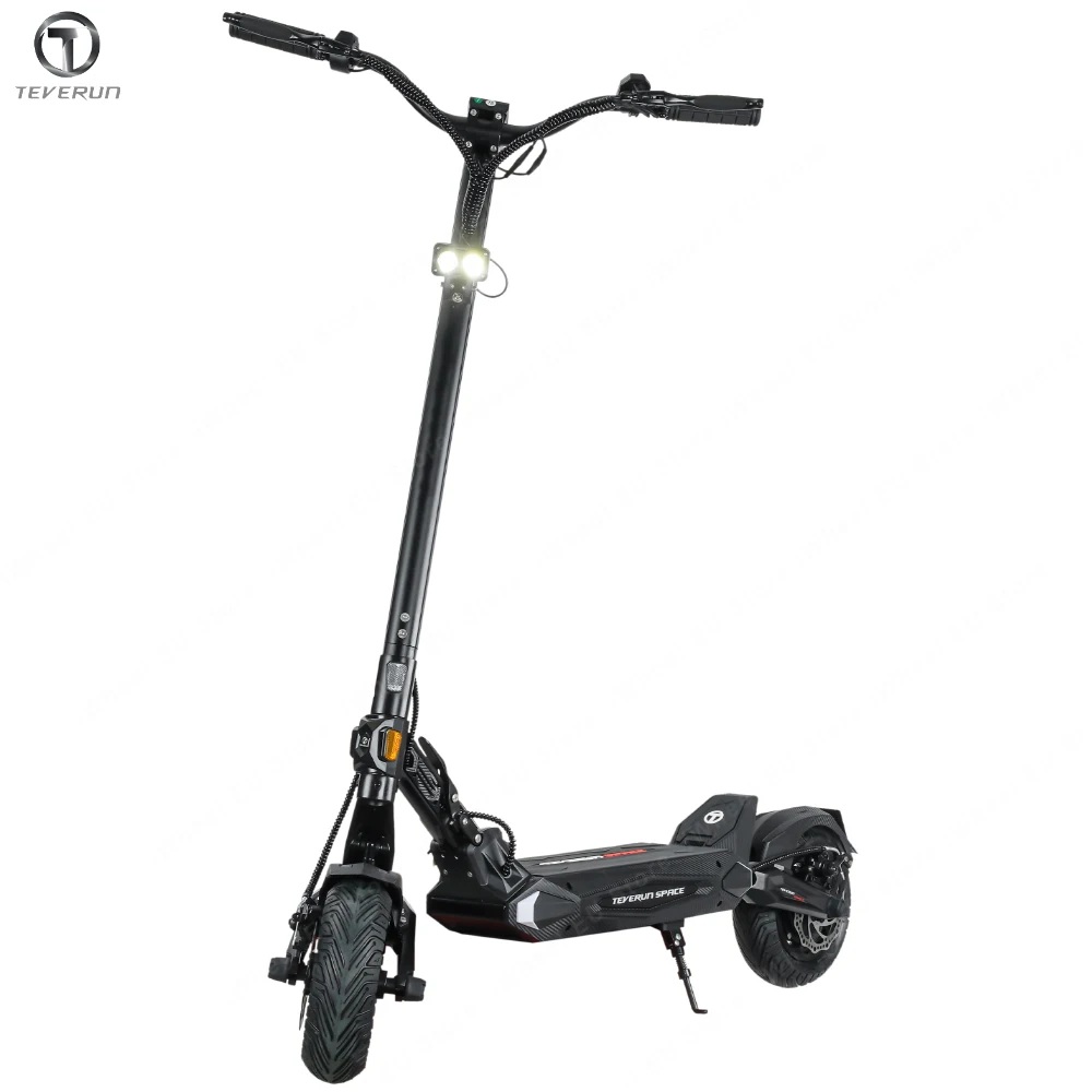 Trotineta electrica Teverun Space Lite, un motor de 1200W, baterie 52V cu 18Ah, autonomie 60km - imagine 5