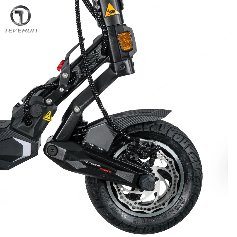 Trotineta electrica Teverun Space Lite, un motor de 1200W, baterie 52V cu 18Ah, autonomie 60km - imagine 8