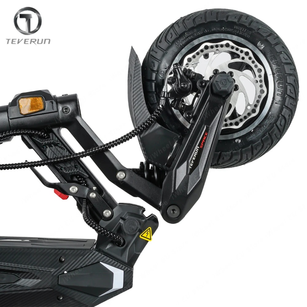 Trotineta electrica Teverun Space Lite, un motor de 1200W, baterie 52V cu 18Ah, autonomie 60km - imagine 7
