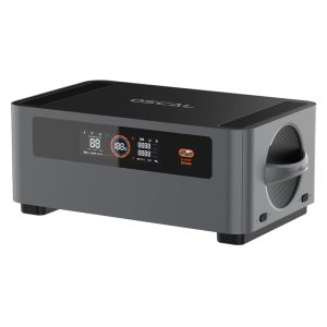 Baterie OSCAL BP2400 de 2016Wh LiFePO4, pentru centrala electrica Oscal PowerMax 2400