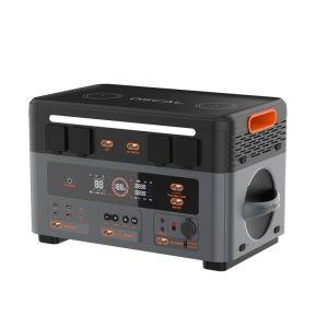 Generator portabil OSCAL PowerMax 2400 PRO, de 2400W cu 2016Wh, control aplicatie APP, 16 iesiri