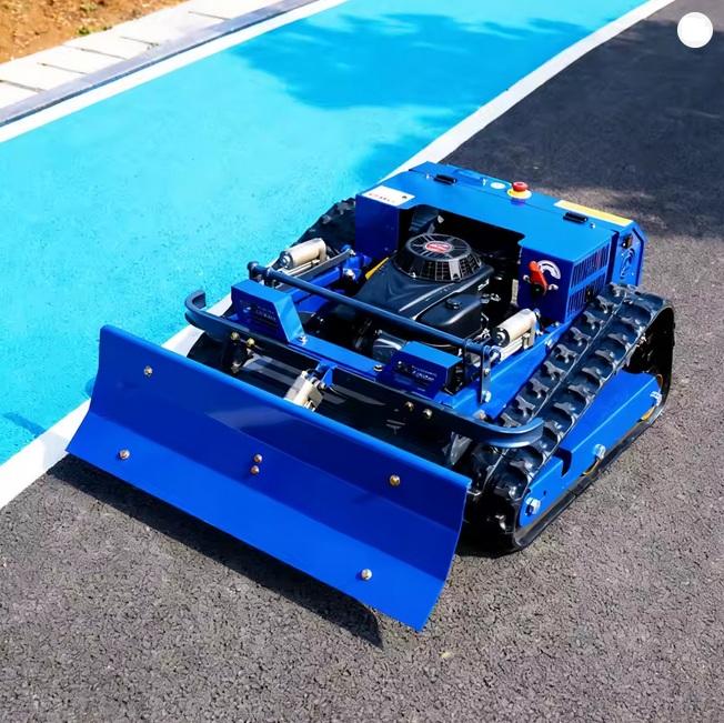 Robot de iarba AWY550 PRO Mercane cu lama detasabila si telecomanda, motoare electrice 1500W si termic Loncin 224CC, tocator cu senile - imagine 27